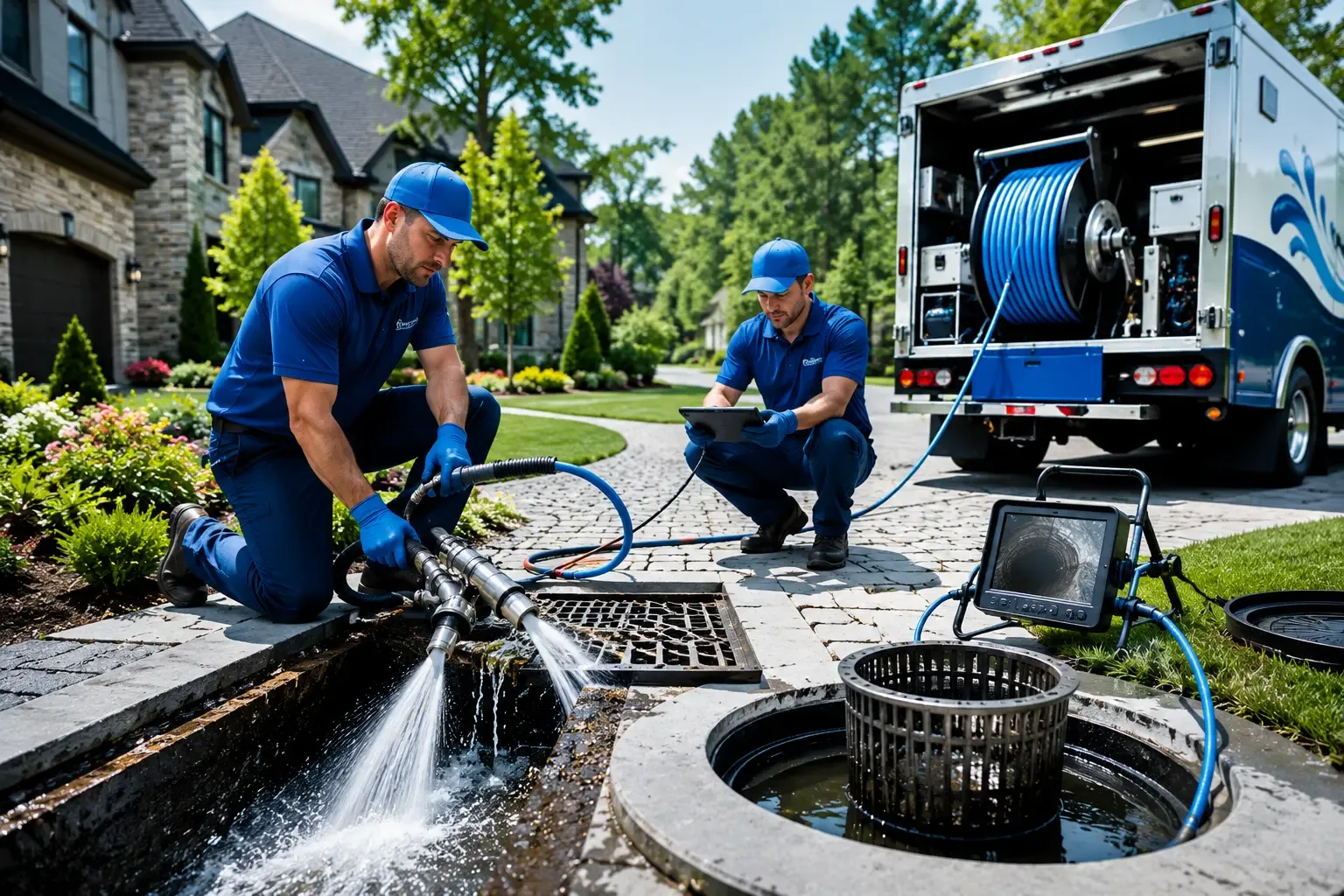 Local outdoor drain cleaning professionals in Roaring River, NC